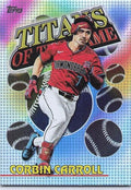 Corbin Carroll Topps Titans Of The Game Card